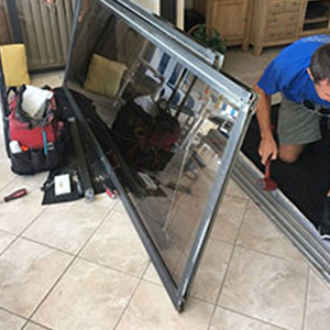 sliding glass door frame repair Boynton Beach